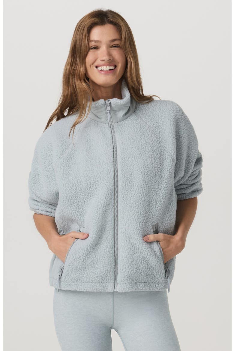 Alpine Full Zip Jacket, Alternate, color, BLUE HAZE