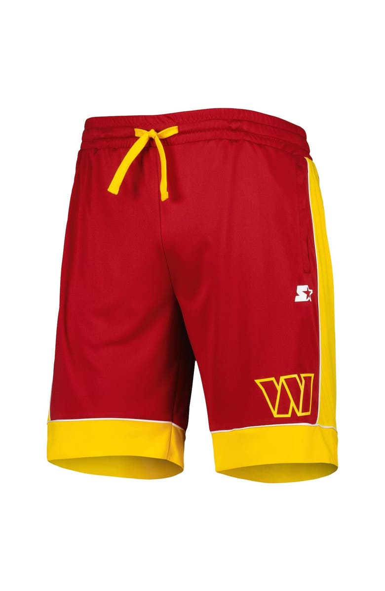 STARTER Men's Starter Burgundy Washington Commanders Fan Favorite Shorts, Alternate, color, Burgundy