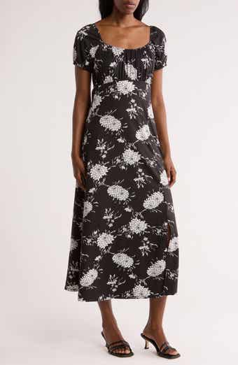 Loveappella Ruched Midi Dress