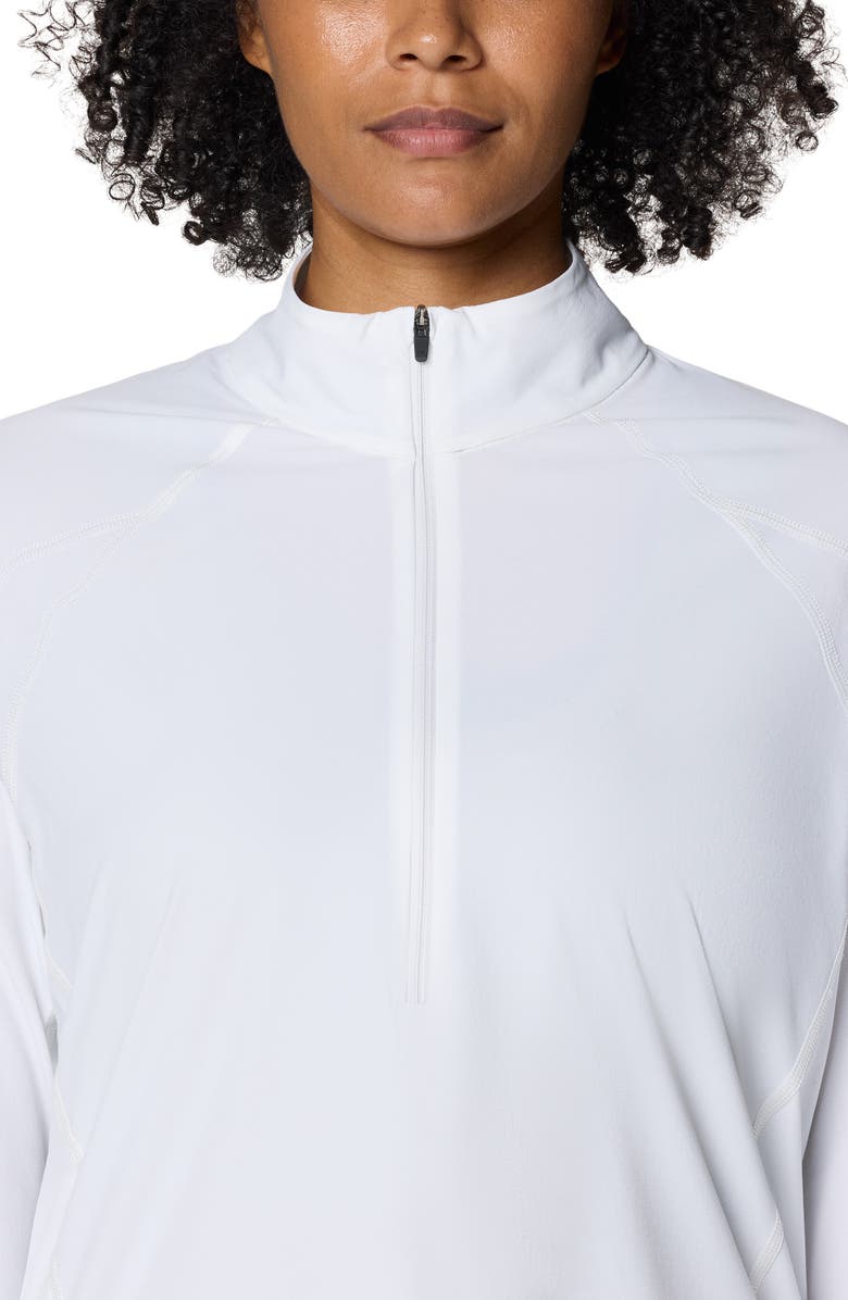 Mountain Hardwear Sunshield Half-Zip UPF 50+ Jacket, Alternate, color, Fogbank