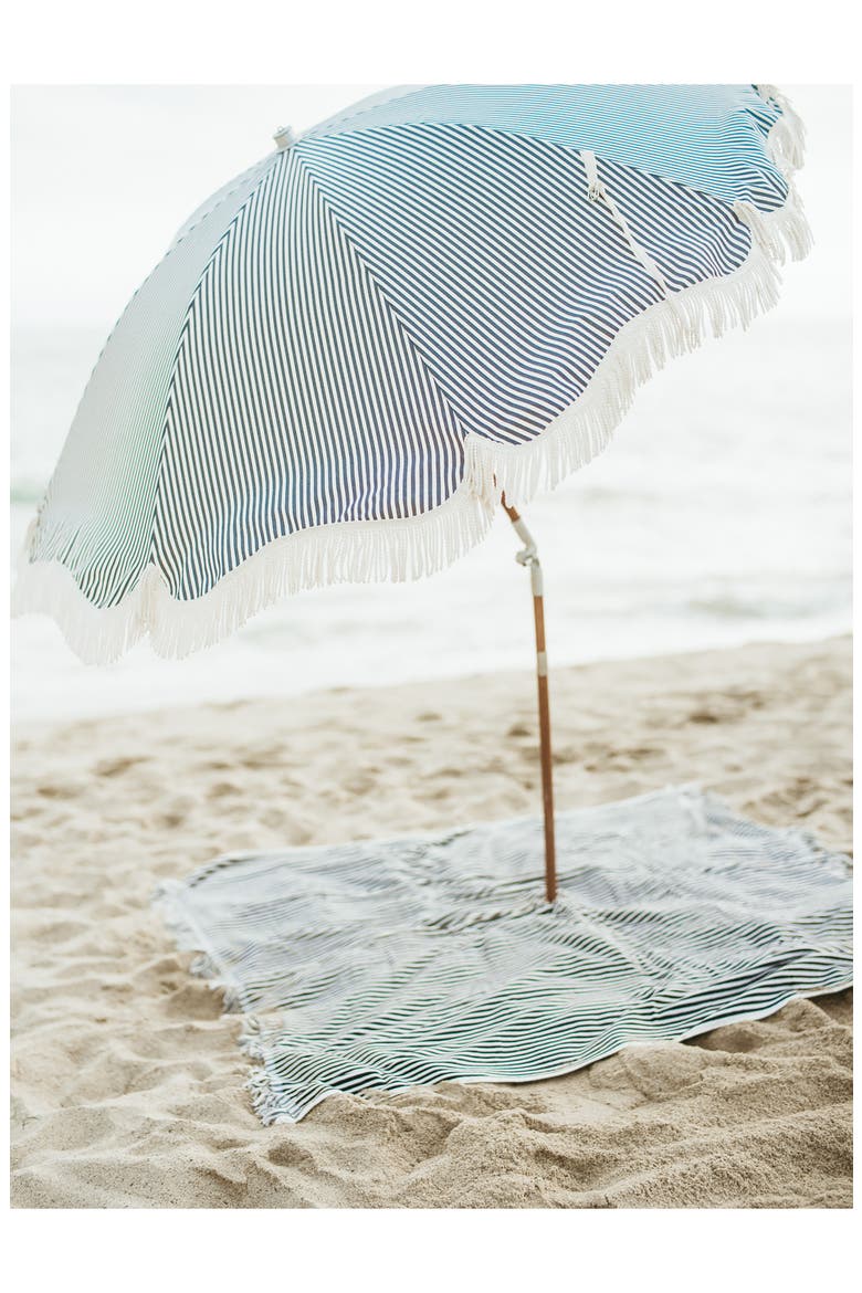 The Beach Towel, Alternate, color, LAURENS NAVY STRIPE