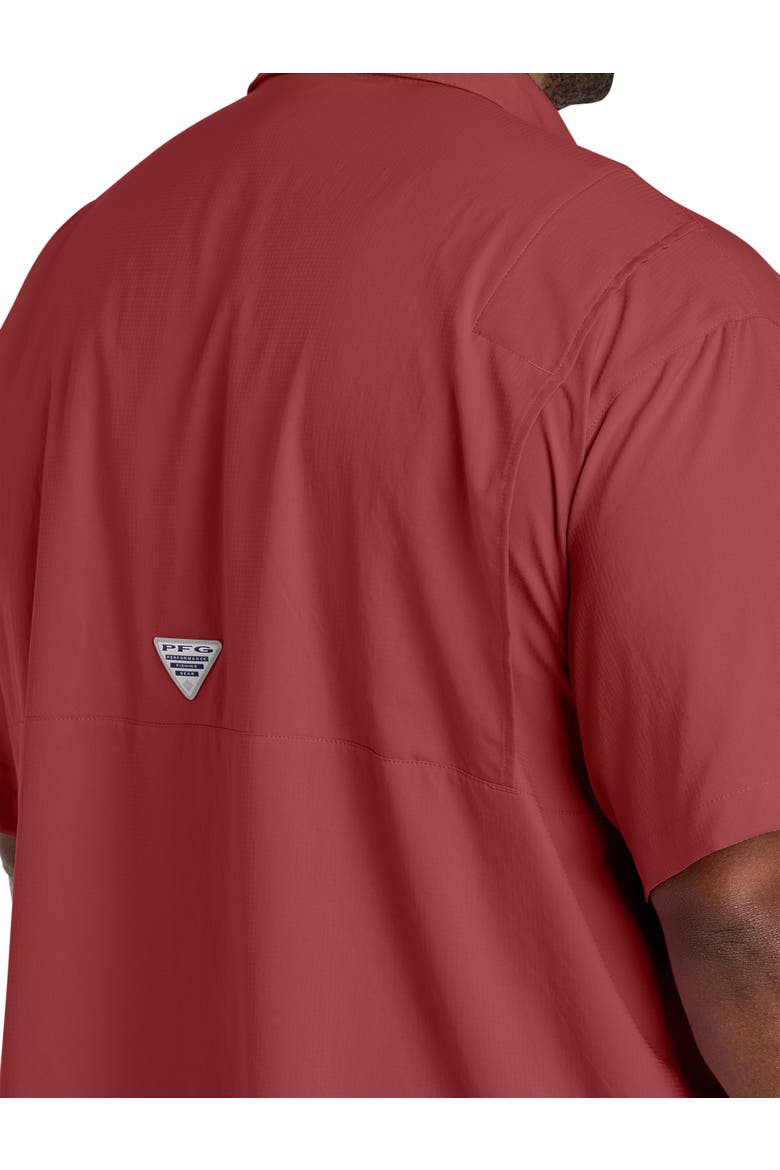 Big & Tall PFG Tamiami II Sport Shirt, Alternate, color, BEET