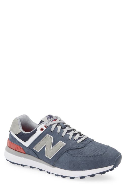 New Balance Golf 574 Greens V2 Spikeless Golf Shoe In Navy
