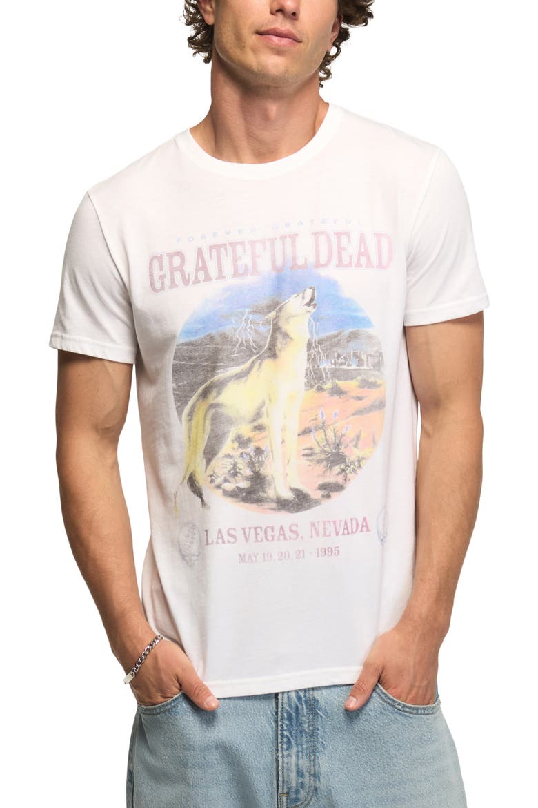 Grateful Dead Vegas Graphic T-Shirt, Main, color, BRIGHT WHITE