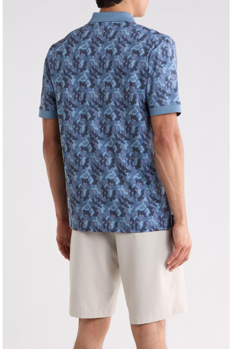 Rib Collar Polo, Alternate, color, TOPOGRAPHIC TRIUMPH