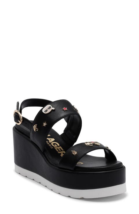 Cleome Slingback Platform Wedge Sandal (Women)
