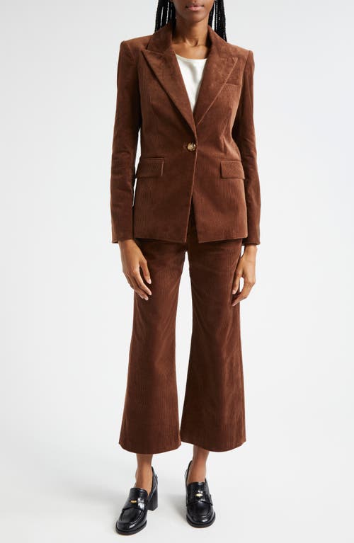 VERONICA BEARD VERONICA BEARD REAGAN COTTON STRETCH CORDUROY DICKEY JACKET