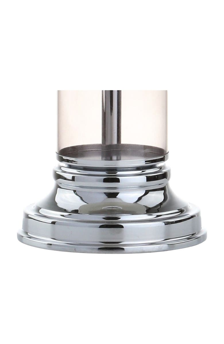 JONATHAN Y Astor 29" Glass LED Table Lamp, Alternate, color, Smoked Gray