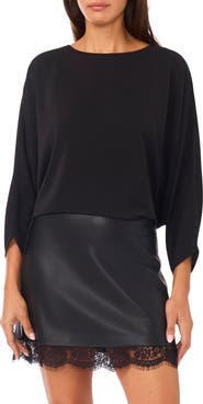 Vince Camuto Dolman Sleeve Top