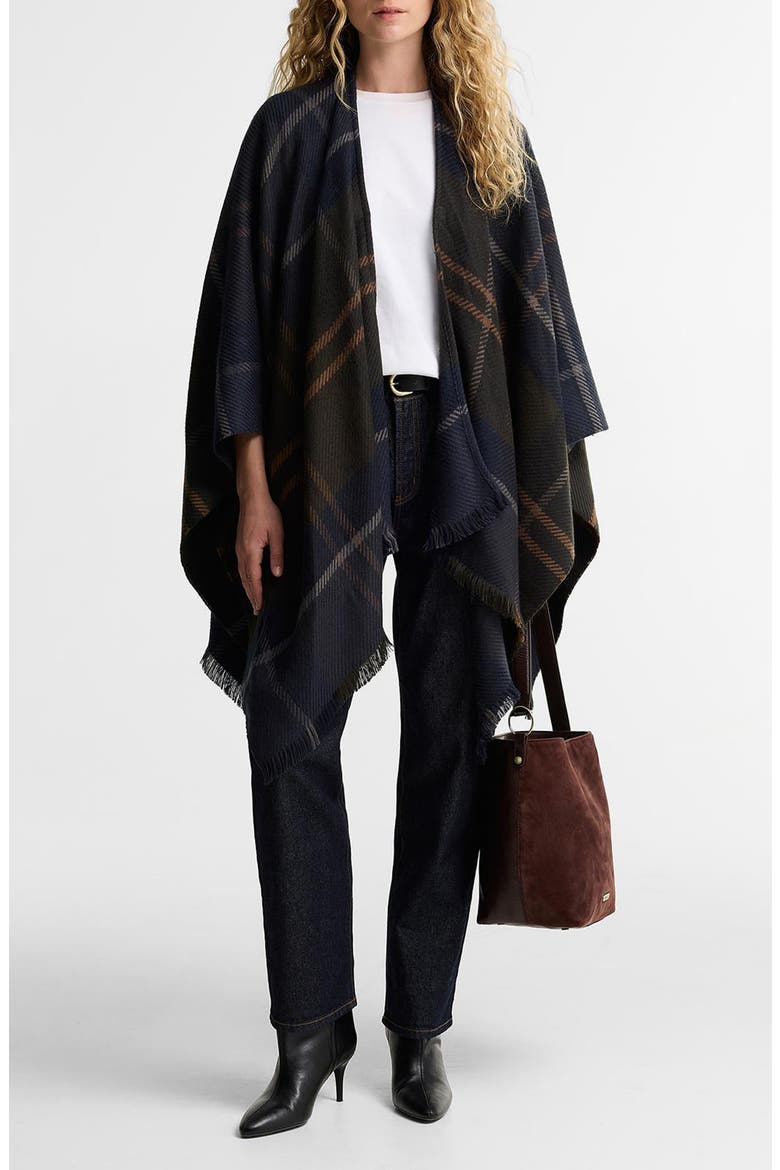 Blair Tartan Serape, Main, color, SHADOW CLASSIC TARTAN