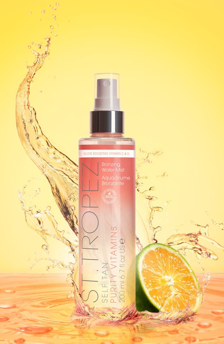 St. Tropez Self Tan Purity Vitamins Bronzing Water Body Mist, Alternate, color, 
