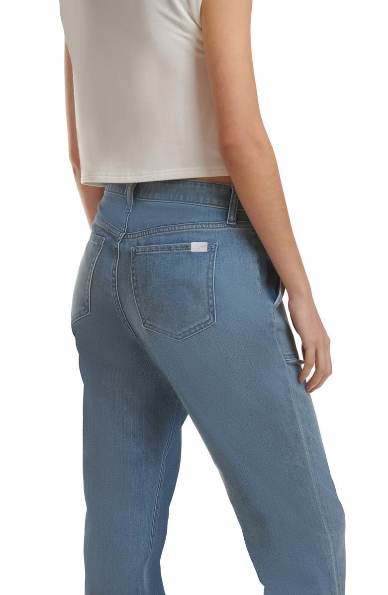 JEN7 by 7 For All Mankind Patch Pocket Easy Crop Jeans, Alternate, color,