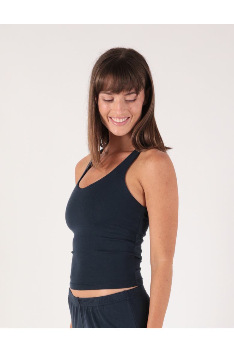 Gentle Embrace Skimmer Tank, Main, color, Navy