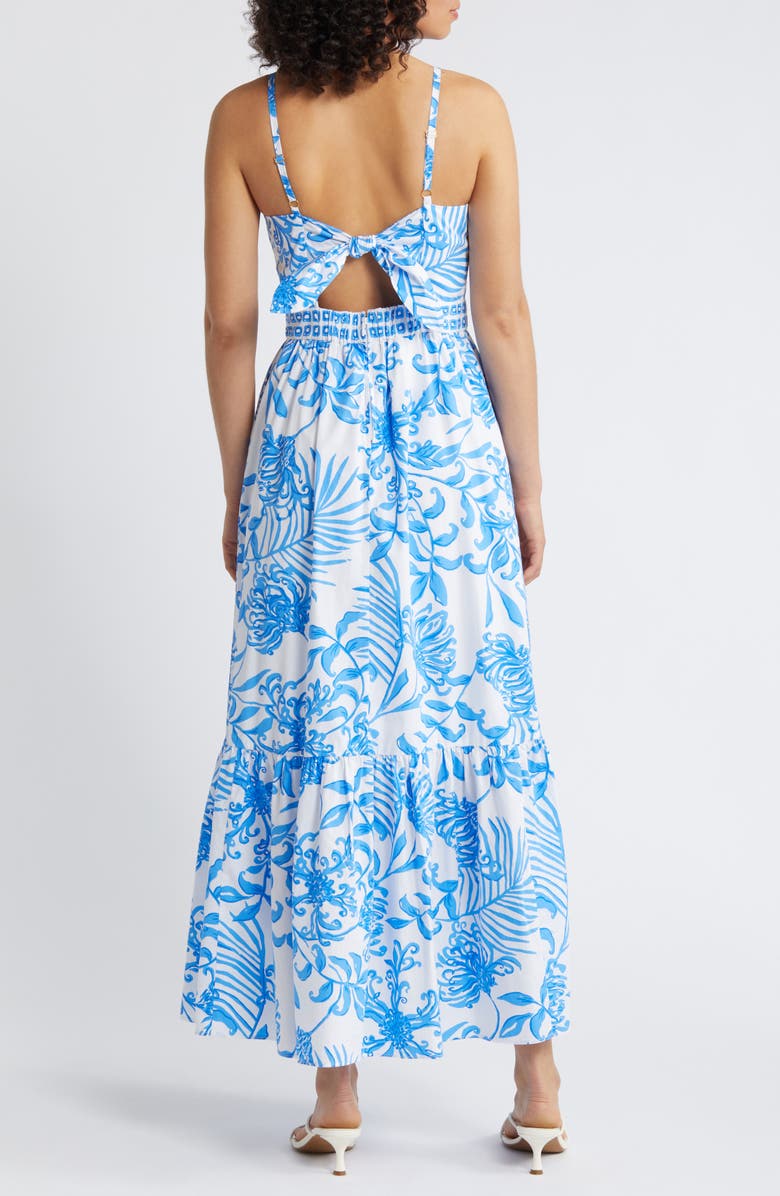 Lilly Pulitzer<sup>®</sup> Charlese Maxi Tie Back Sundress, Alternate, color,