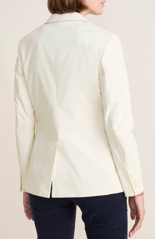 Vineyard Vines Corduroy Blazer In White
