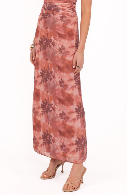 Petal And Pup Petal & Pup Bloise Floral Print Maxi Skirt In Pink