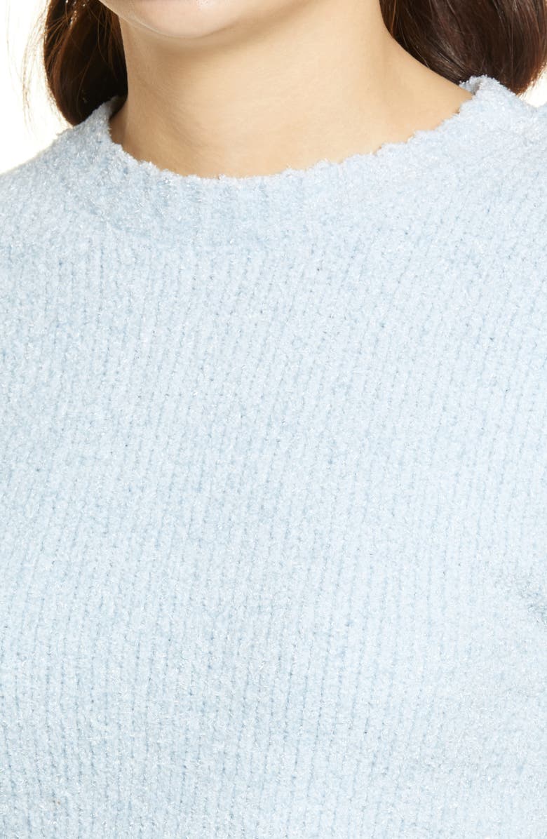 BP. Sparkle Chenille Crewneck Sweater, Alternate, color, 