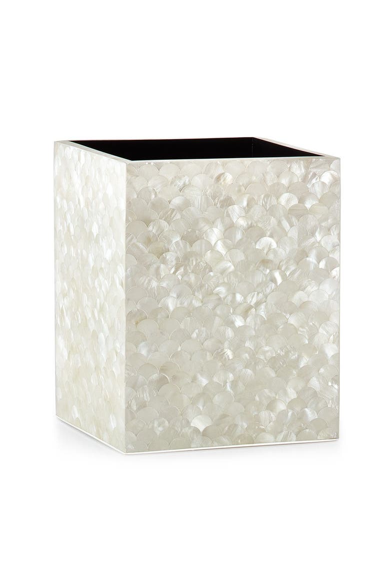 Poisson Waste Basket, Main, color, IVORY