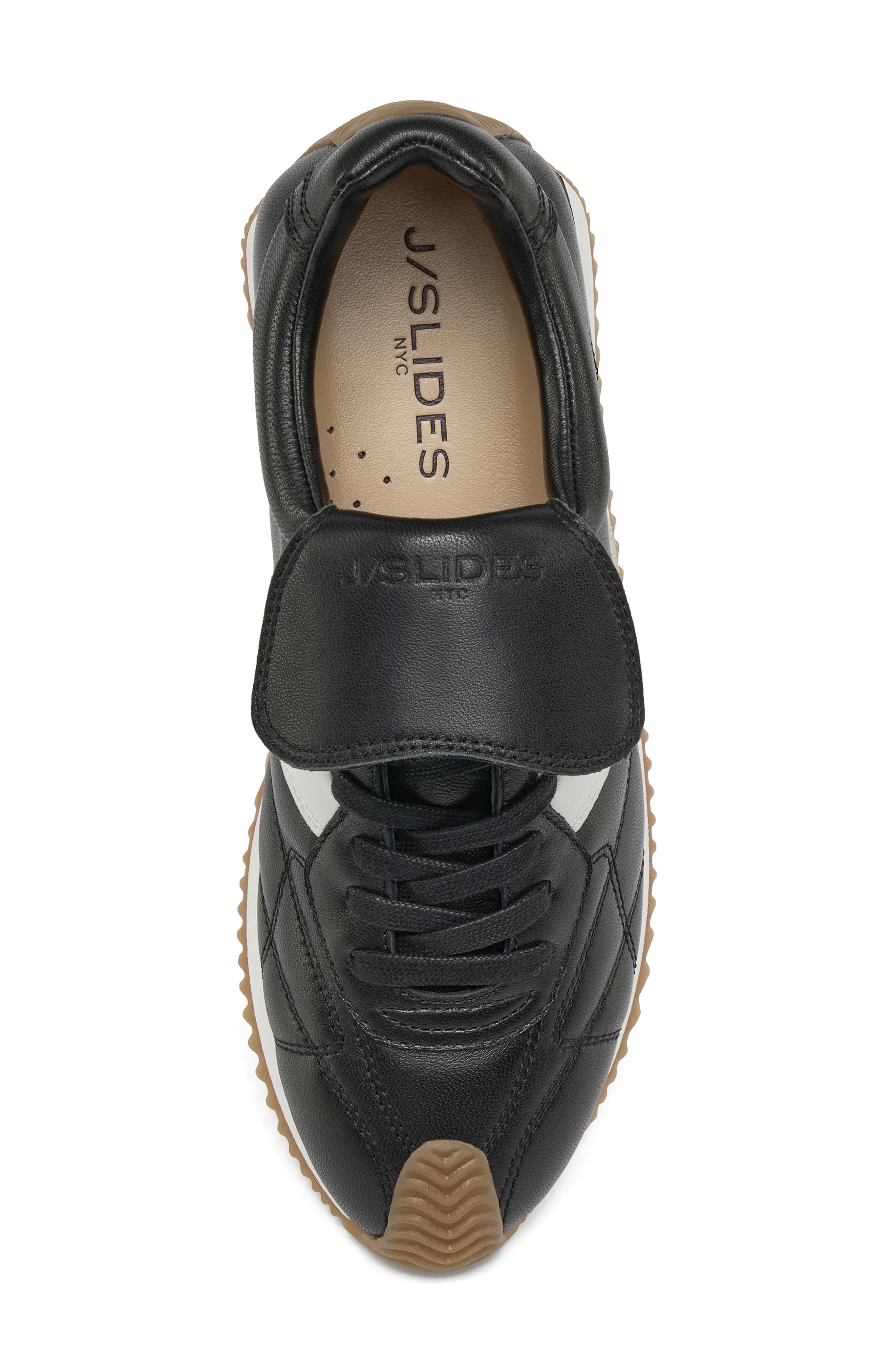 JSlides Lottie Sneaker, Alternate, color, Black/ White