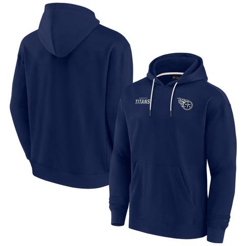 Unisex Fanatics Signature Navy Tennessee Titans Elements Super Soft Fleece Pullover Hoodie