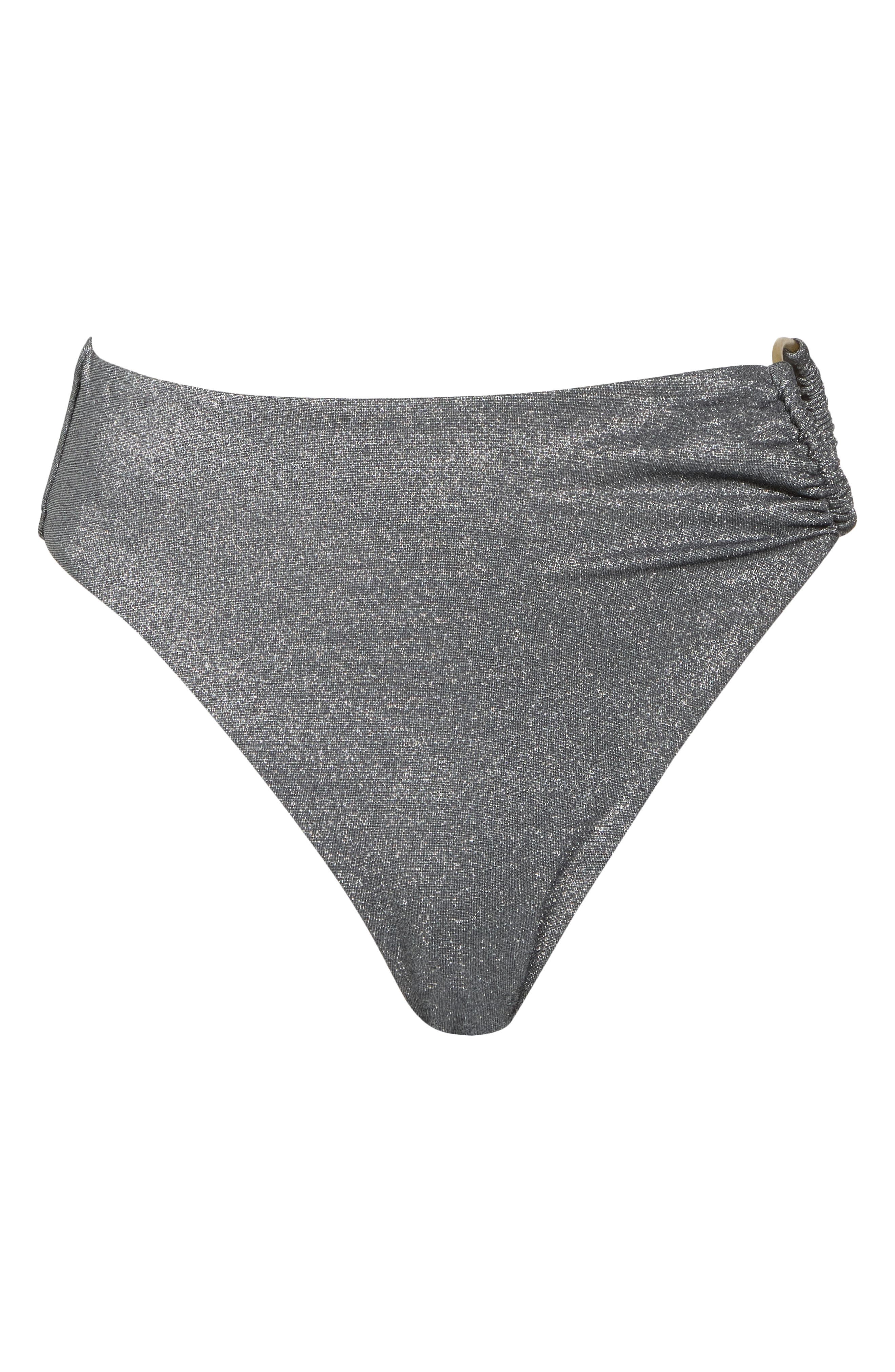 Vitamin A® Lolita Shimmer High Waist Bikini Bottoms