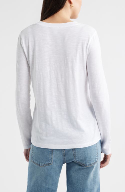 Caslonr Caslon(r) Long Sleeve V-neck T-shirt