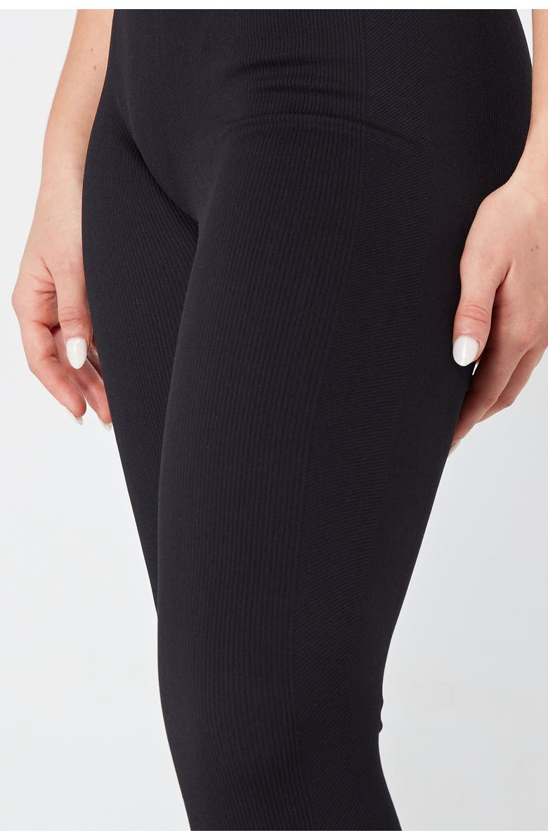 Twill Active Recycled Seamless Rib Unitard, Alternate, color,