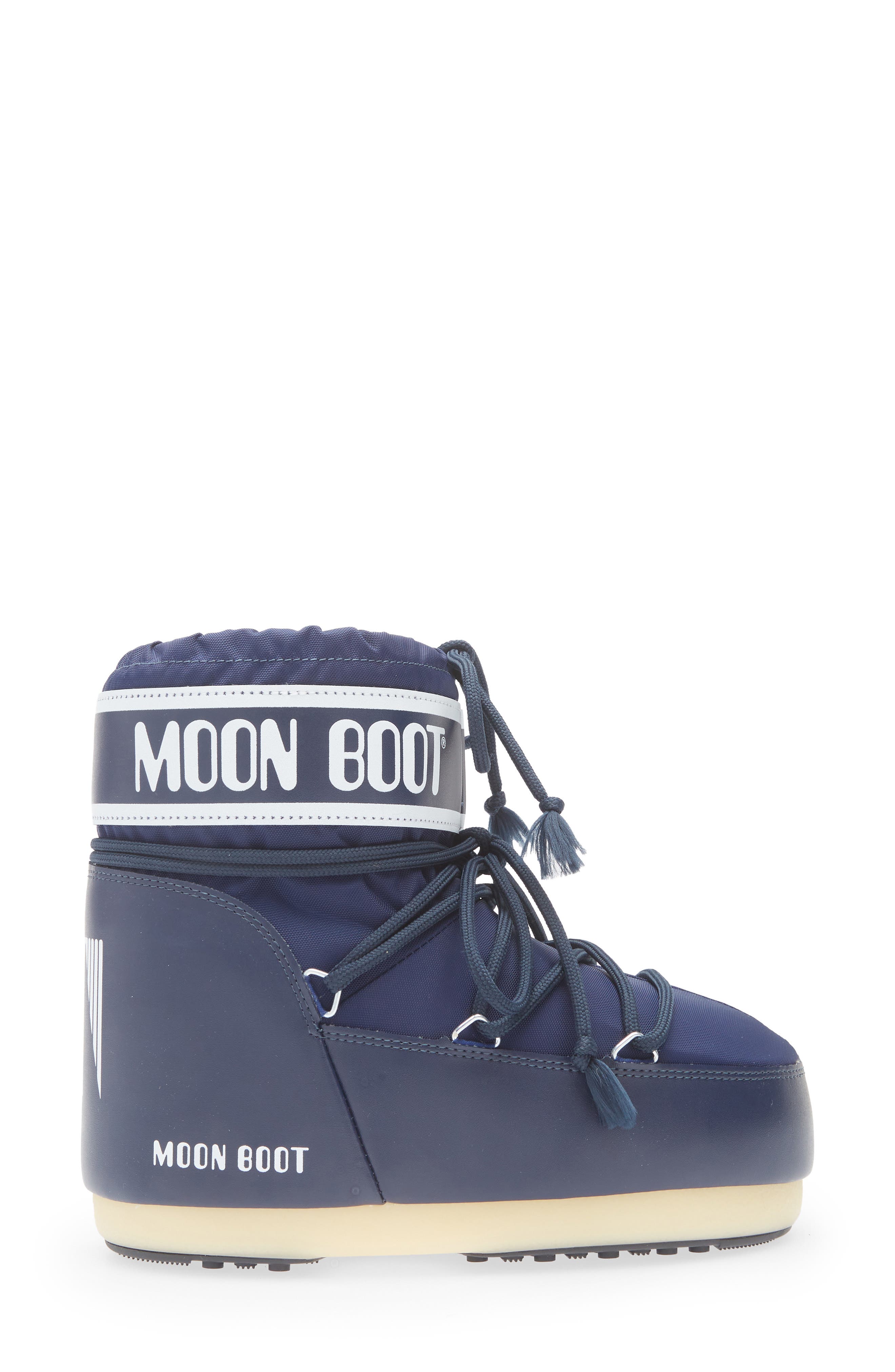 Moon Boot<sup>®</sup> Icon Low Water Repellent Nylon Boot, Alternate, color, Blue
