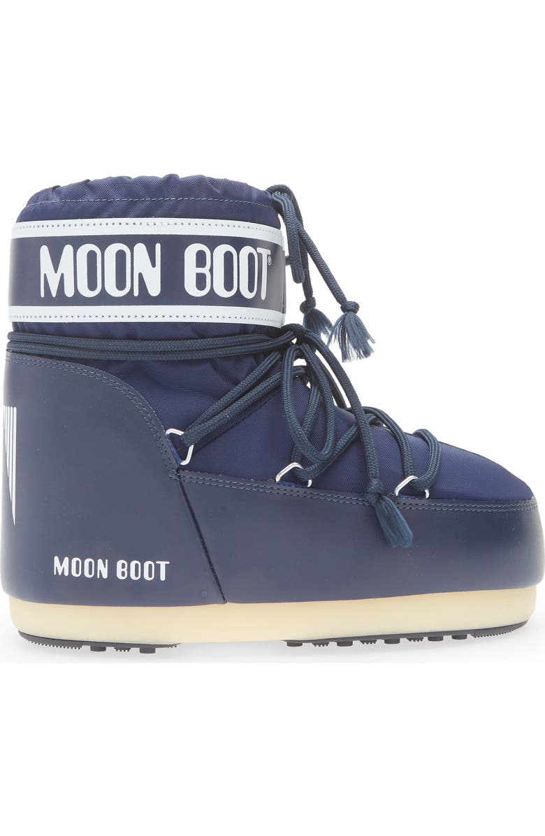 Moon Boot<sup>®</sup> Icon Low Water Repellent Nylon Boot, Alternate, color, Blue