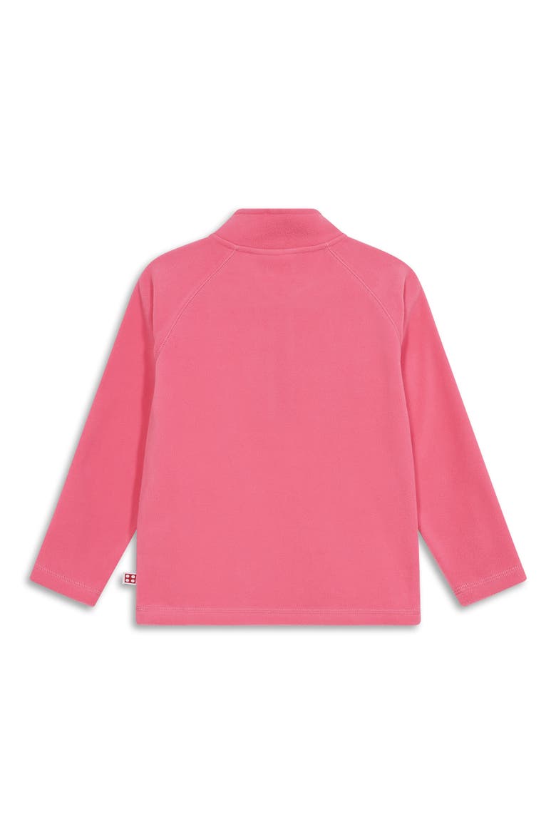 Kids' Fleece Half Zip Pullover, Alternate, color, PINK
