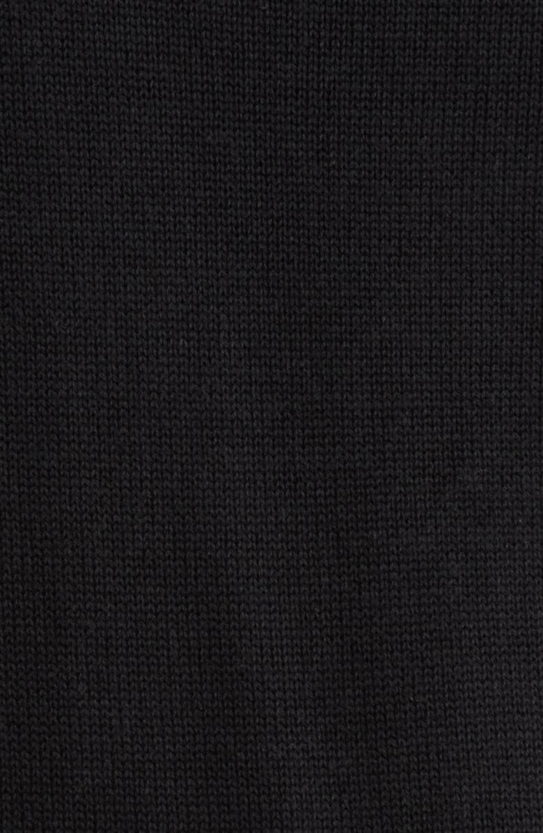 Eileen Fisher Organic Cotton Blend Sweater Vest, Alternate, color, Black