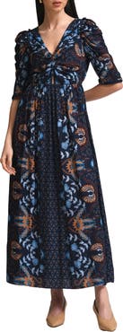 Celina Moon Flavian Printed Maxi Dress
