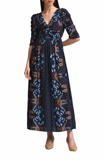 Celina Moon Flavian Printed Maxi Dress