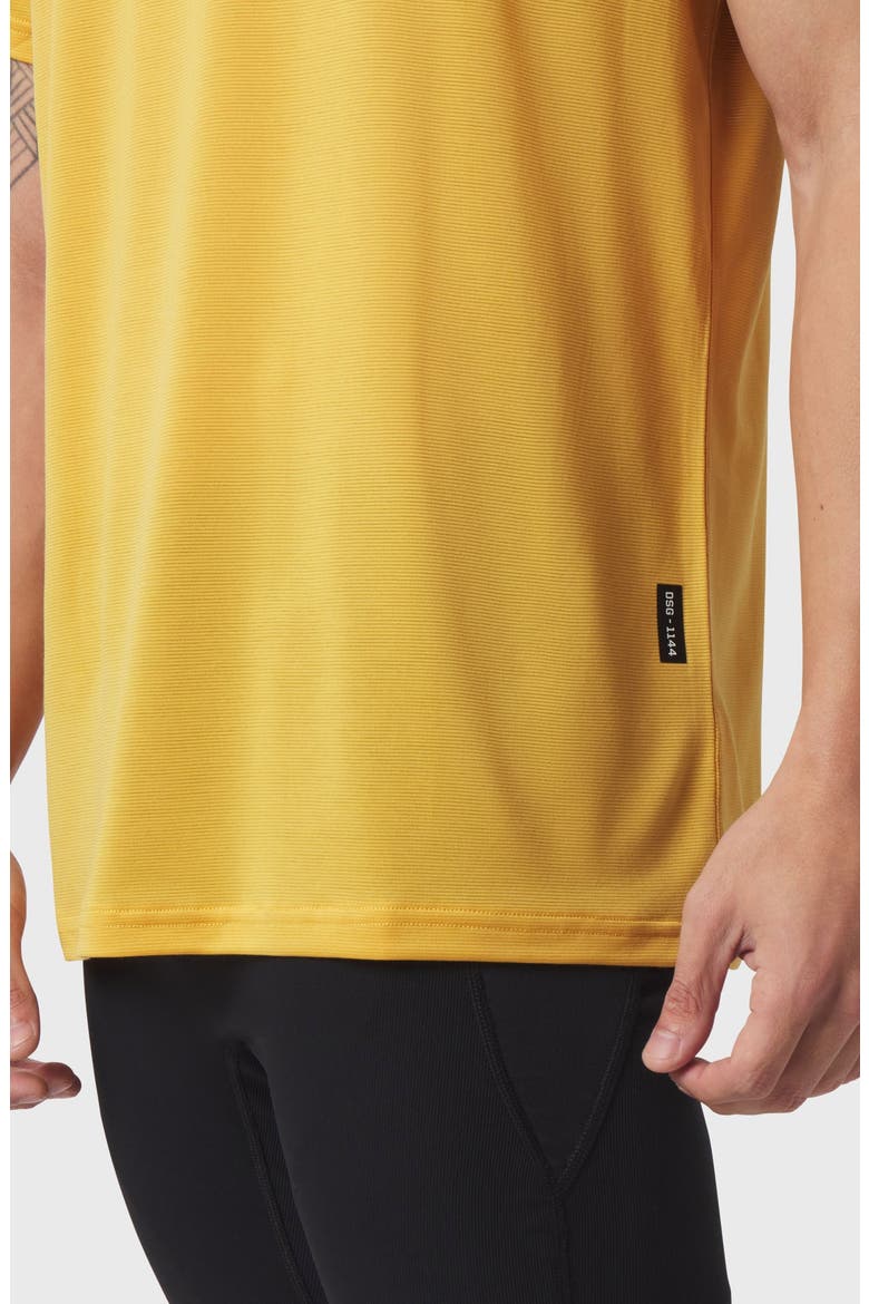 Polartec Delta Training Tee, Alternate, color, Amber