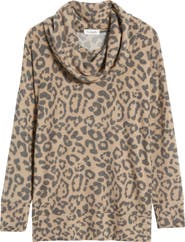 Loveappella Cowl Neck Tunic