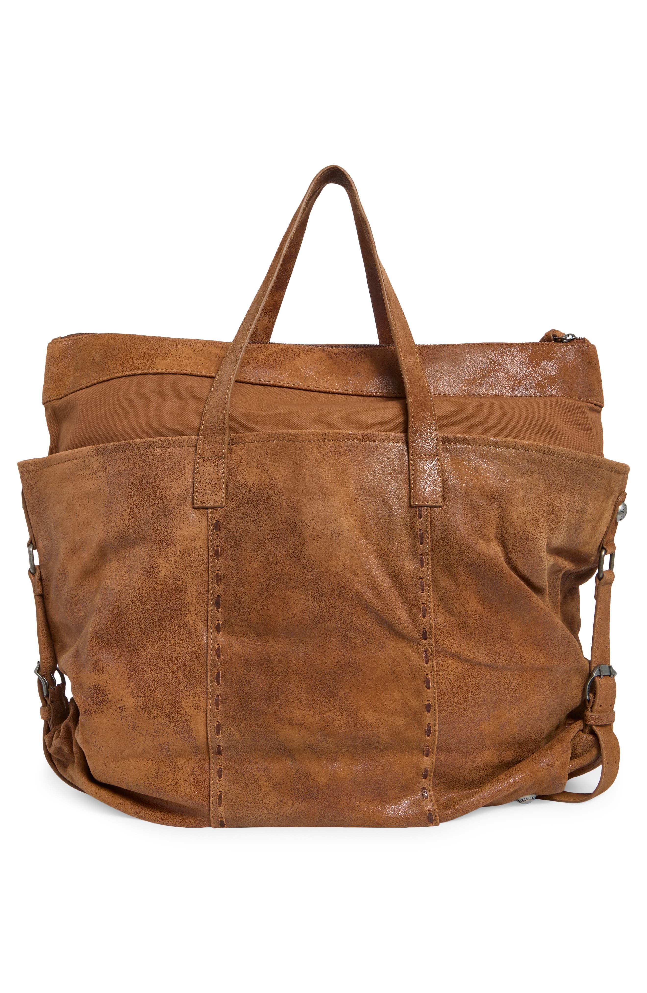 Hollis Leather Tote, Alternate, color, COGNAC