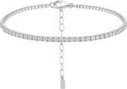BEN ONI Pave CZ Tennis Anklet