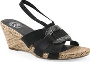 White Mountain Footwear Atavi Wedge Espadrille Sandal