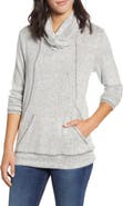 Loveappella Cross Neck Seamed Pullover