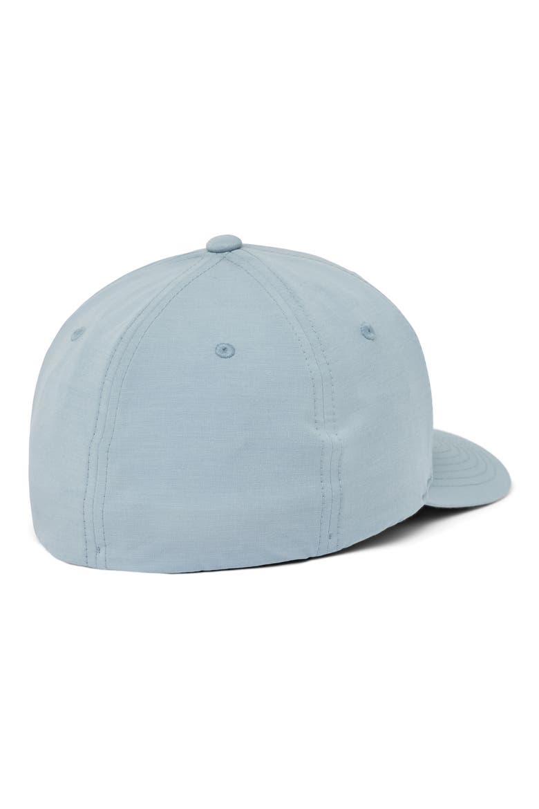Tiki Mapes Patch Fitted Baseball Cap, Alternate, color, DUSTY BLUE