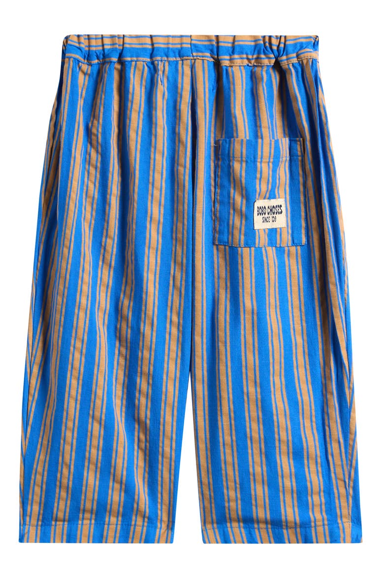 New Hairline Stripe Cotton Pants, Alternate, color, BLUE MULTI
