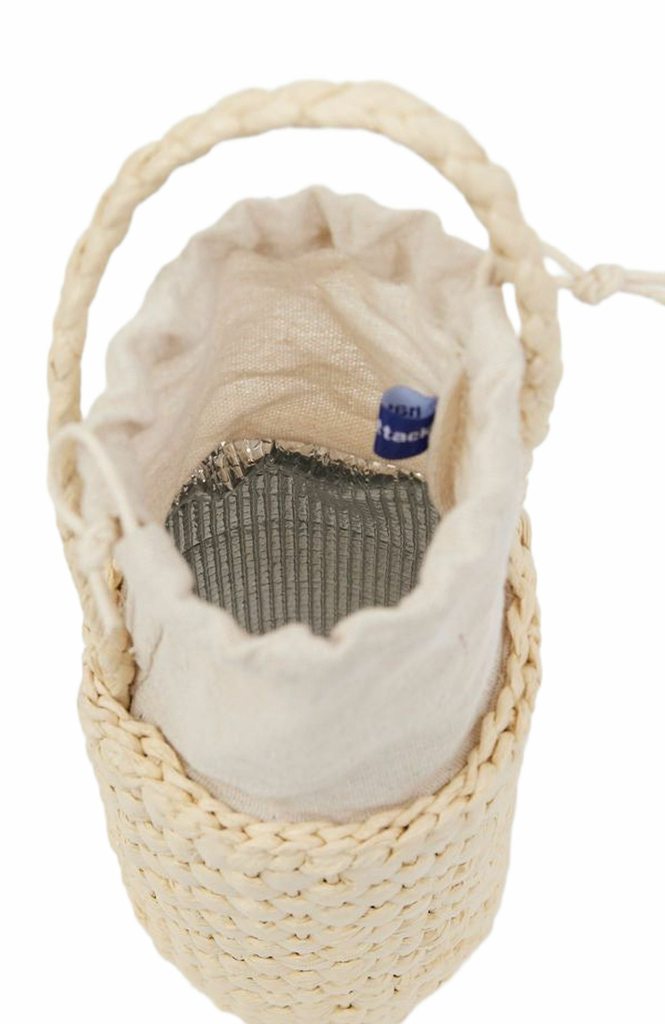 Hat Attack Straw Wine Bag, Alternate, color, Natural