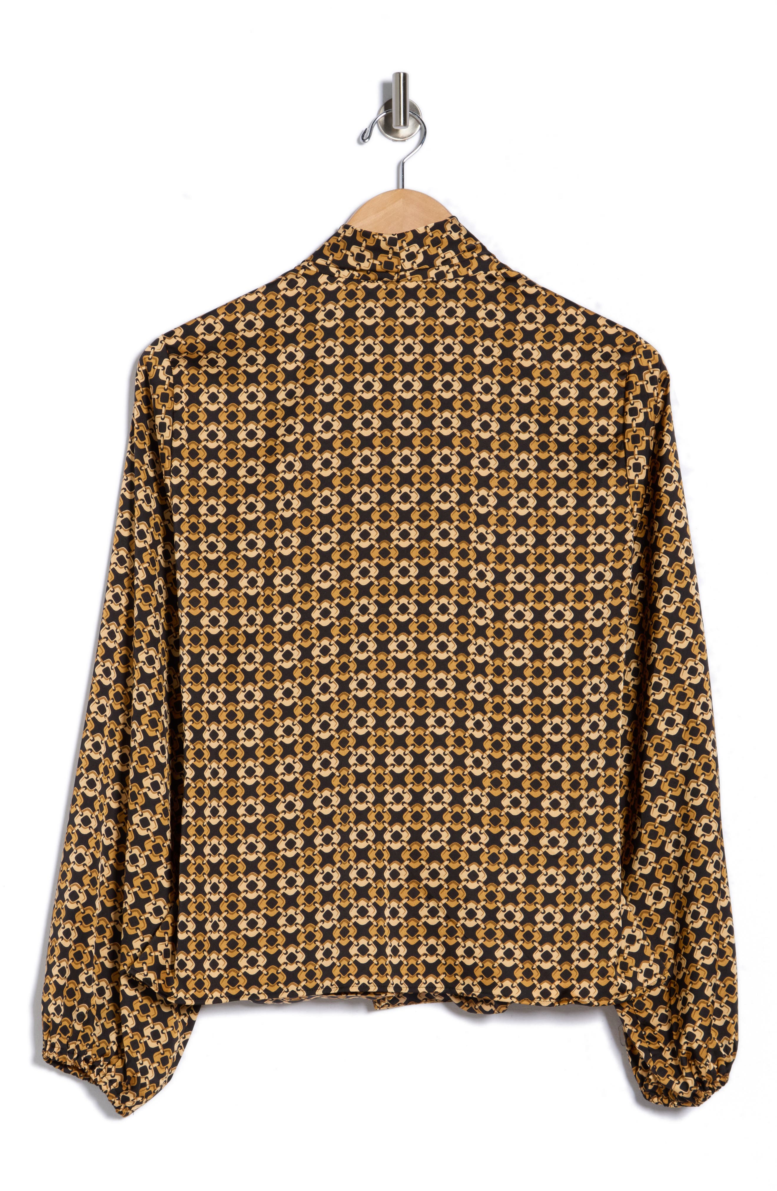 Long Sleeve Faux Wrap Top