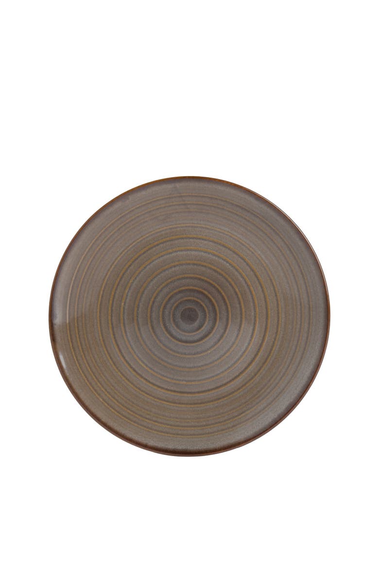Dreamweaver 16-Piece Double Bowl Dinnerware Set, Service for 4, Alternate, color, Brown