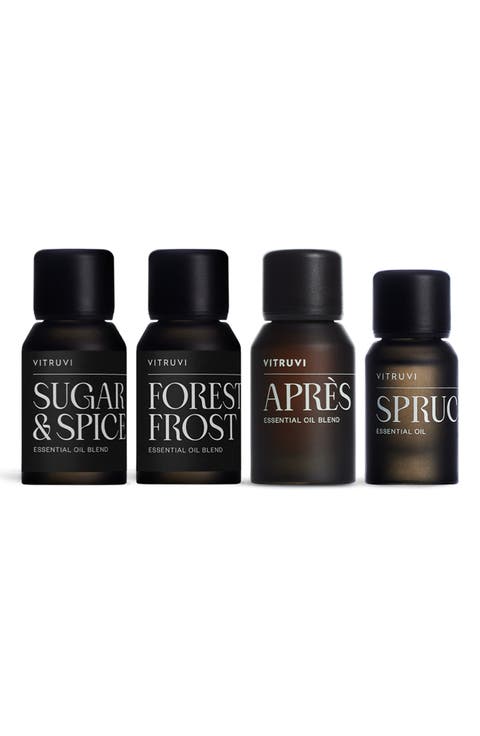 Festive Favorites Diffuser Scents 4-Piece Essential Oil Kit