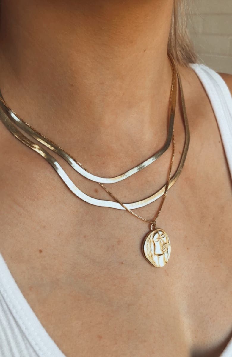 Set & Stones Clea Long Chain Necklace, Alternate, color, 