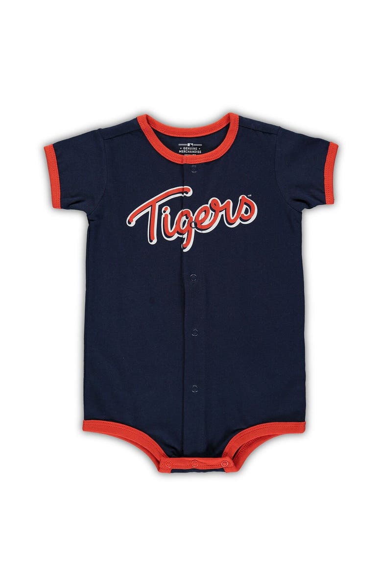 Outerstuff Infant Navy Detroit Tigers Power Hitter Romper, Main, color, Navy