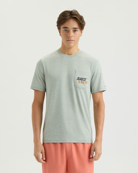 Beyond the Break SS Space Dye Tee