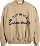 Fear of God Essentials '90s Fit Training Logo Crewneck Sweatshirt