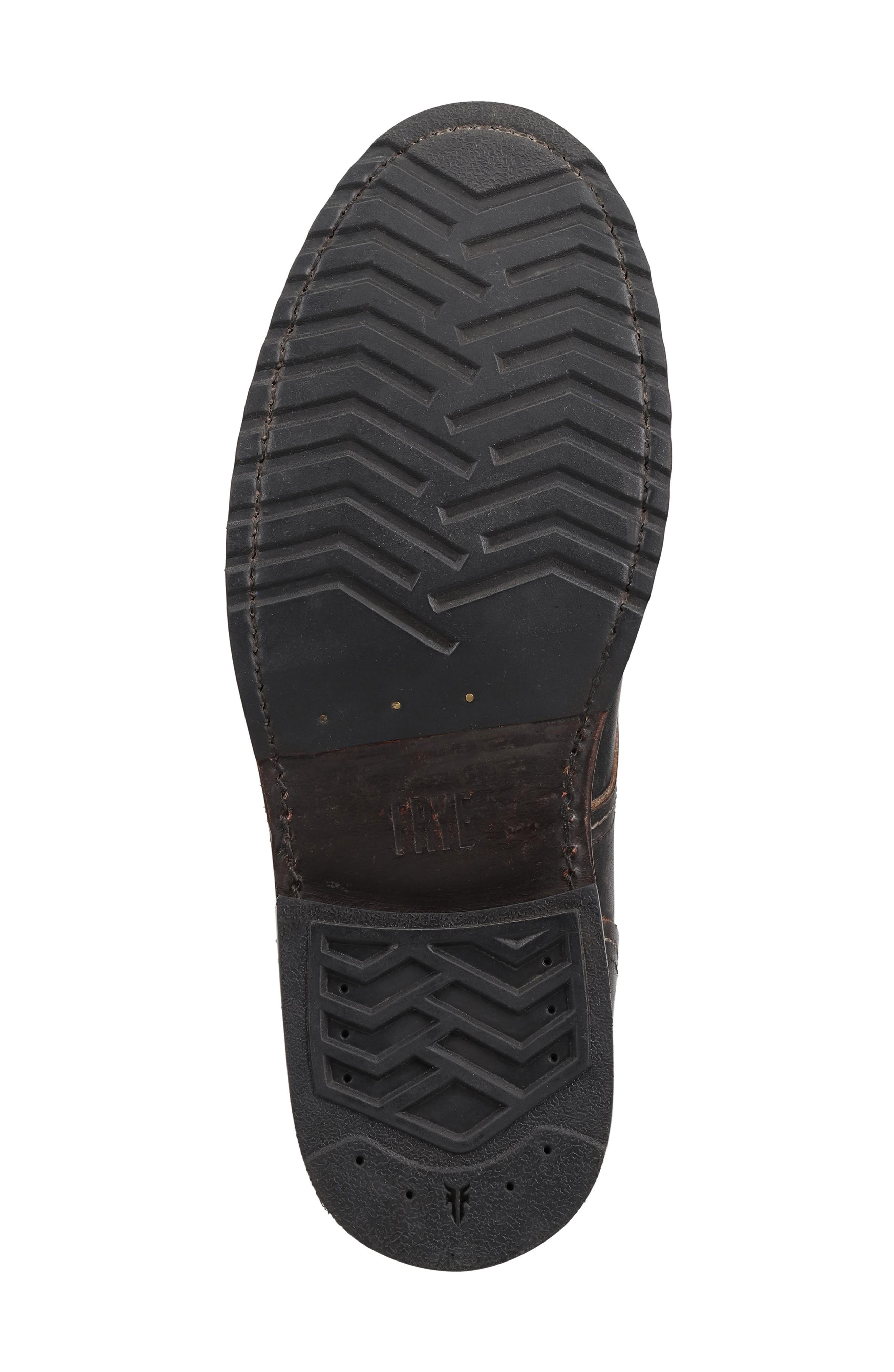 Frye Hudson Lace-Up Boot, Alternate, color, Black